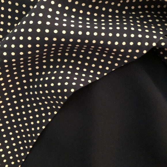 Talbots Polka Dot Silk Pencil Skirt - Picture 2 of 3